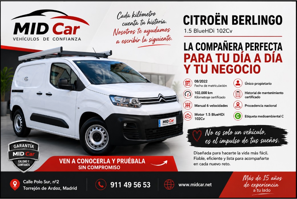 Cada vehículo tiene una historia. En MID CAR ayudamos a escribir la siguiente.