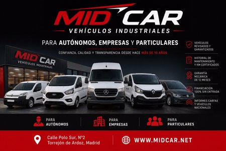 MID Car coches ocasión Madrid Más de 15 años ayudando a autónomos, empresas y particulares a encontrar vehículos de confianza