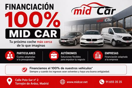 MID Car coches ocasión Madrid Financiación 100% en MID CAR: Tu próximo vehículo más cerca de lo que imaginas