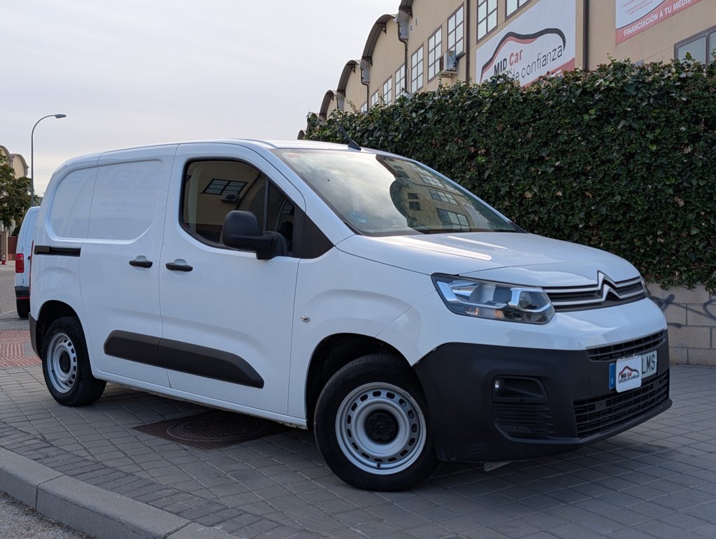 MID Car coches de ocasión Madrid Citroen Berlingo Premium 1.5 BlueHDi 100Cv IVA y Garantía Inc Nacional 1Dueño Etiqueta C