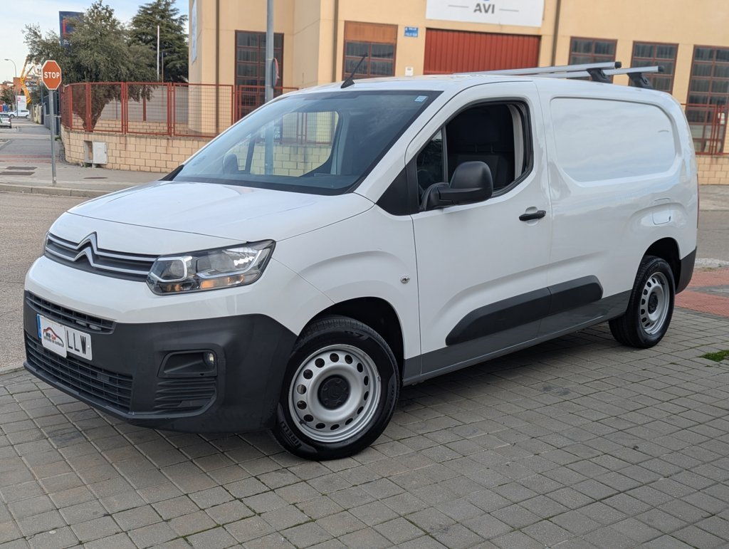 MIDCar coches ocasión Madrid Citroen Berlingo Premium Larga 1.5BlueHdi 100Cv 3 Plazas IVA y Grantía Incl Etiqueta C XL