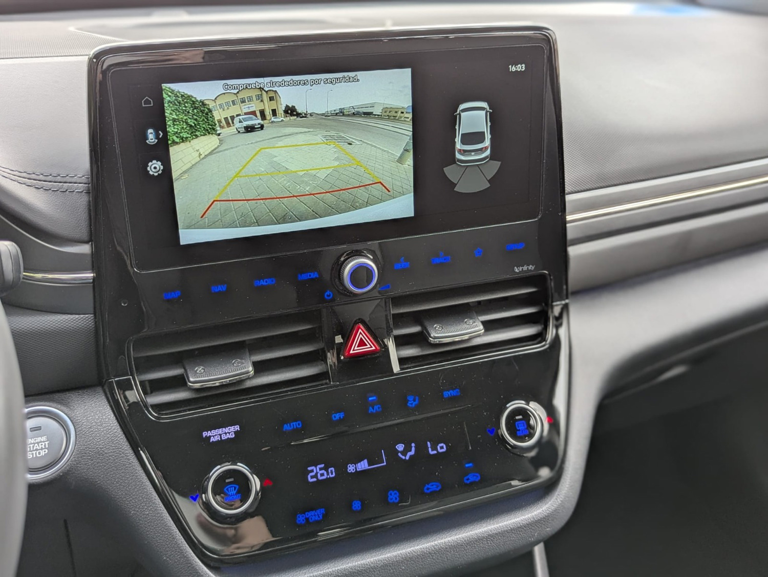 MIDCar coches ocasión Madrid HYUNDAI IONIQ 1.6GDI HEV Tecno DCT Hybrido Enchufable y Gasolina