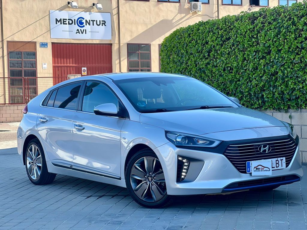 MIDCar coches ocasión Madrid Hyundai Ioniq 1.6 GDI HEV Tecno DCT Hybrido