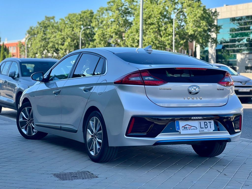 MIDCar coches ocasión Madrid Hyundai Ioniq 1.6 GDI HEV Tecno DCT Hybrido