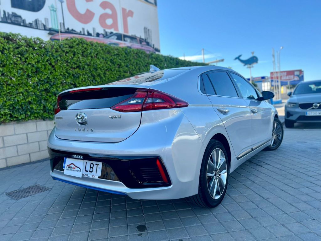 MIDCar coches ocasión Madrid Hyundai Ioniq 1.6 GDI HEV Tecno DCT Hybrido