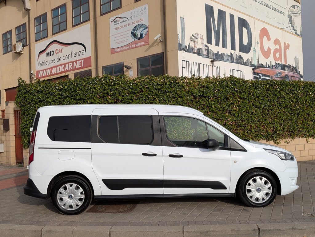 MIDCar coches ocasión Madrid Ford Transit Connect  Kombi 1.5 TDCi 100Cv Trend 230 L2  5 Puertas