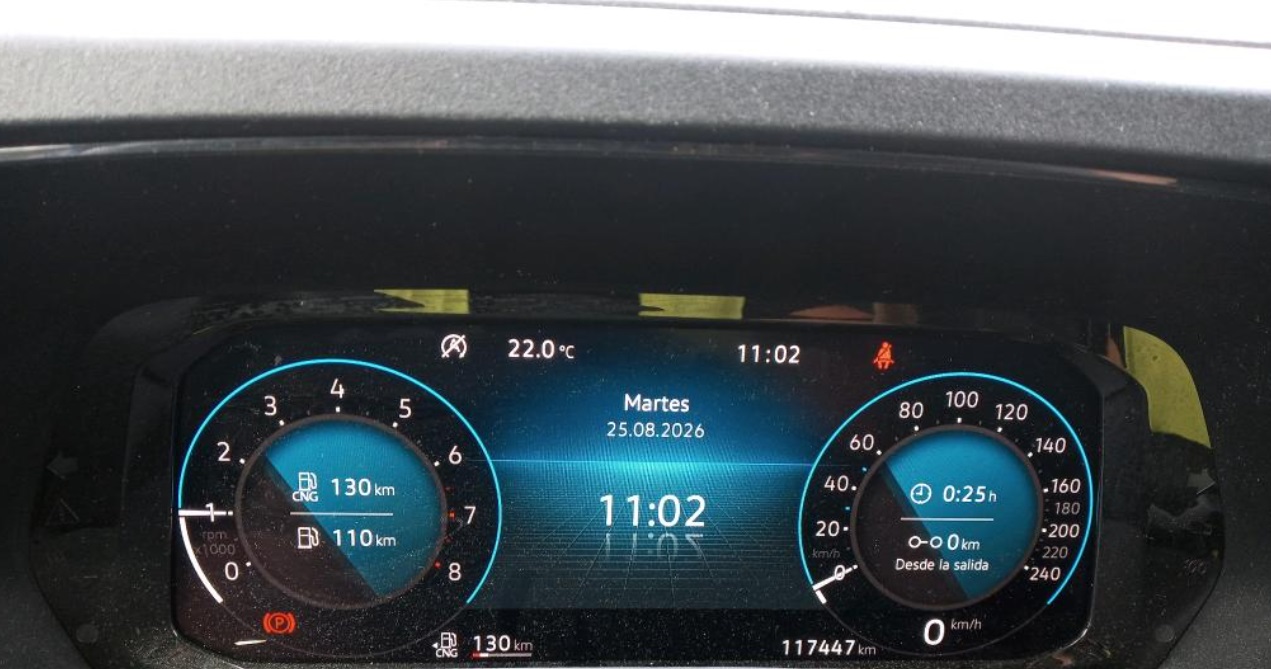 MID Car coches ocasión Madrid Volkswagen Caddy Profesional Maxi Furgón Nueva 1.5TGI GNC 130Cv Etiqueta ECO IVA y Garantía Incl Nacional