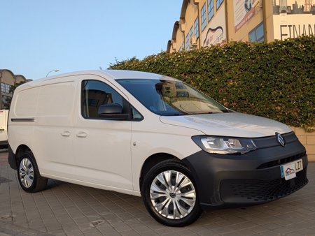 MID Car coches de ocasión Madrid Volkswagen Caddy Profesional Maxi Furgón Nueva 1.5TGI GNC 130Cv Etiqueta ECO IVA y Garantía Incl Nacional