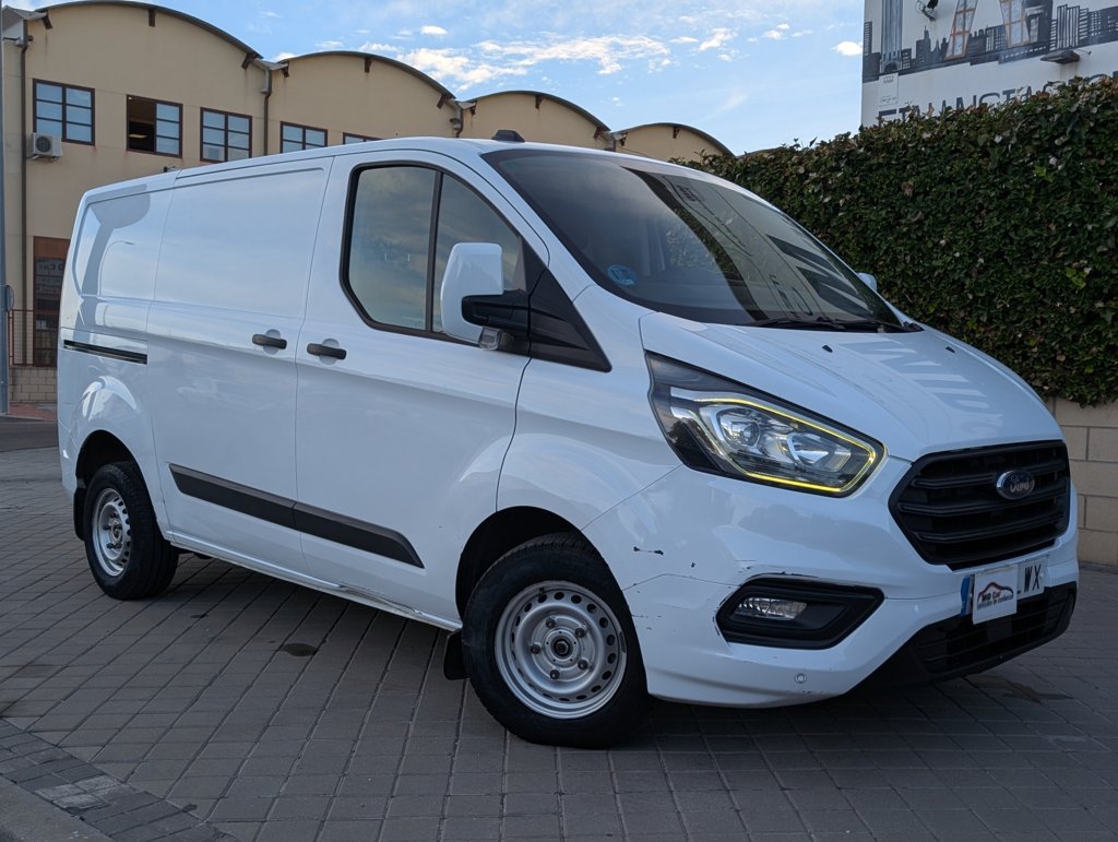 MID Car coches de ocasión Madrid Ford Transit Custom Van 2.0 TDCI 96kW 280 L1 MHEV Trend 130Cv Etiqueta medioambiental ECO IVA y Garantía Incl