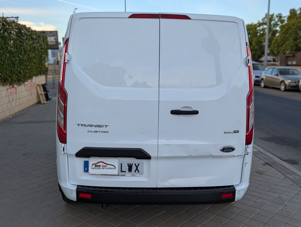MID Car coches ocasión Madrid Ford Transit Custom Van 2.0 TDCI 96kW 280 L1 MHEV Trend 130Cv Etiqueta medioambiental ECO IVA y Garantía Incl