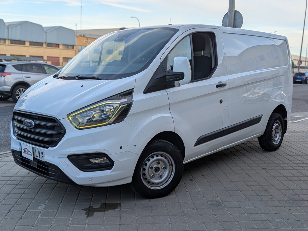 MID Car coches ocasión Madrid Ford Transit Custom Van 2.0 TDCI 96kW 280 L1 MHEV Trend 130Cv Etiqueta medioambiental ECO IVA y Garantía Incl