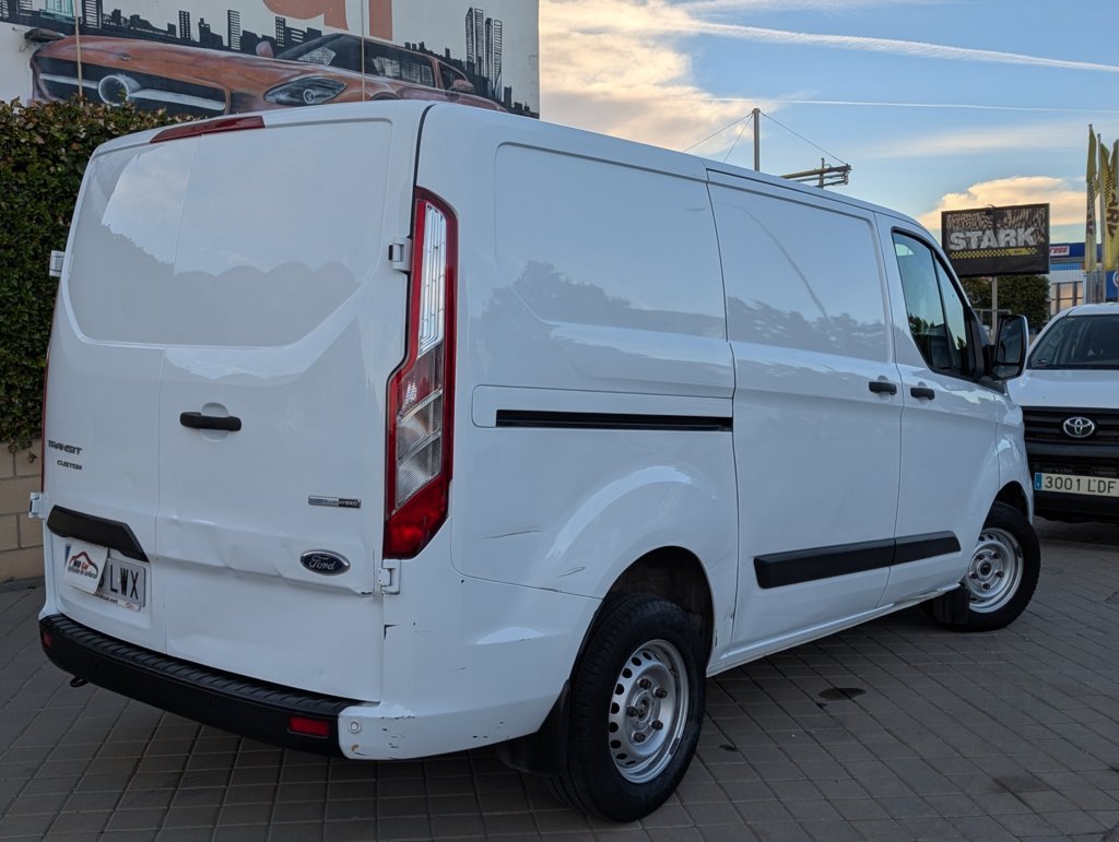 MID Car coches ocasión Madrid Ford Transit Custom Van 2.0 TDCI 96kW 280 L1 MHEV Trend 130Cv Etiqueta medioambiental ECO IVA y Garantía Incl