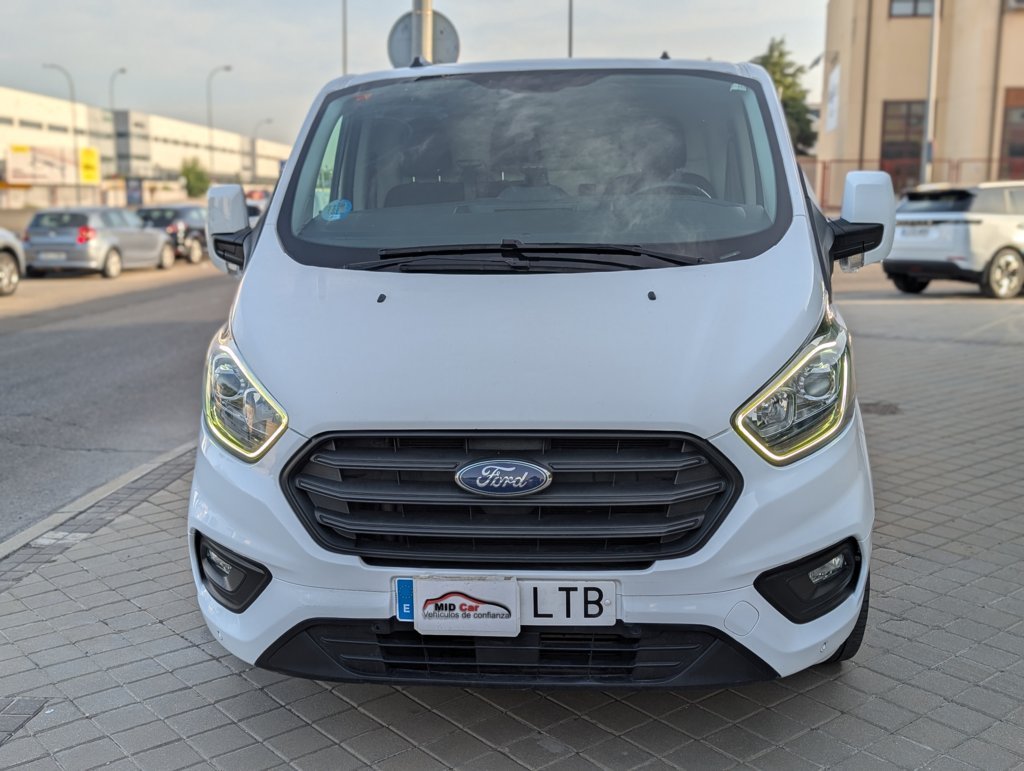 MIDCar coches ocasión Madrid Ford Transit Custom Van 2.0 TDCI 130Cv 300 L2 MHEV IVA y Garantía Inc Etiqueta ECO Nacional