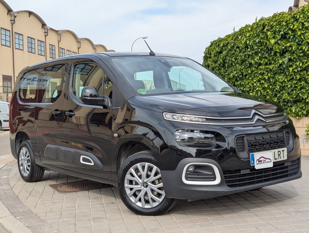 MIDCar coches ocasión Madrid Citroen Berlingo Talla XL 1.5 BlueHDi 130 S&S FEEL monovolumen IVA y Garantía Incl