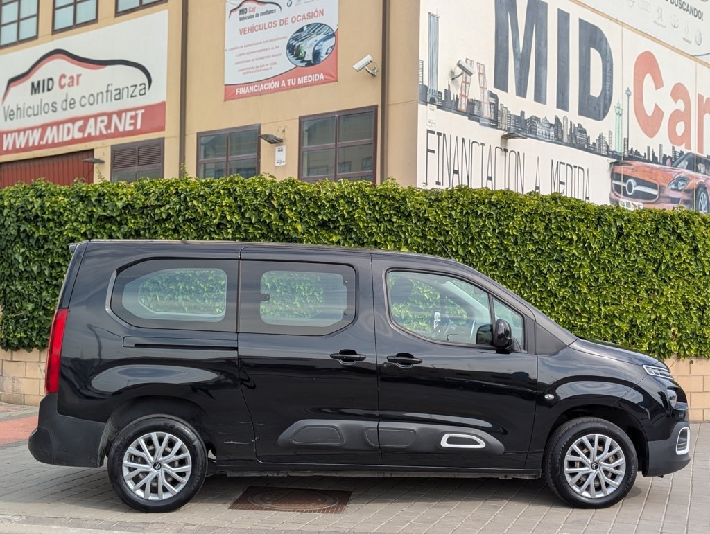 MIDCar coches ocasión Madrid Citroen Berlingo Talla XL 1.5 BlueHDi 130 S&S FEEL monovolumen IVA y Garantía Incl