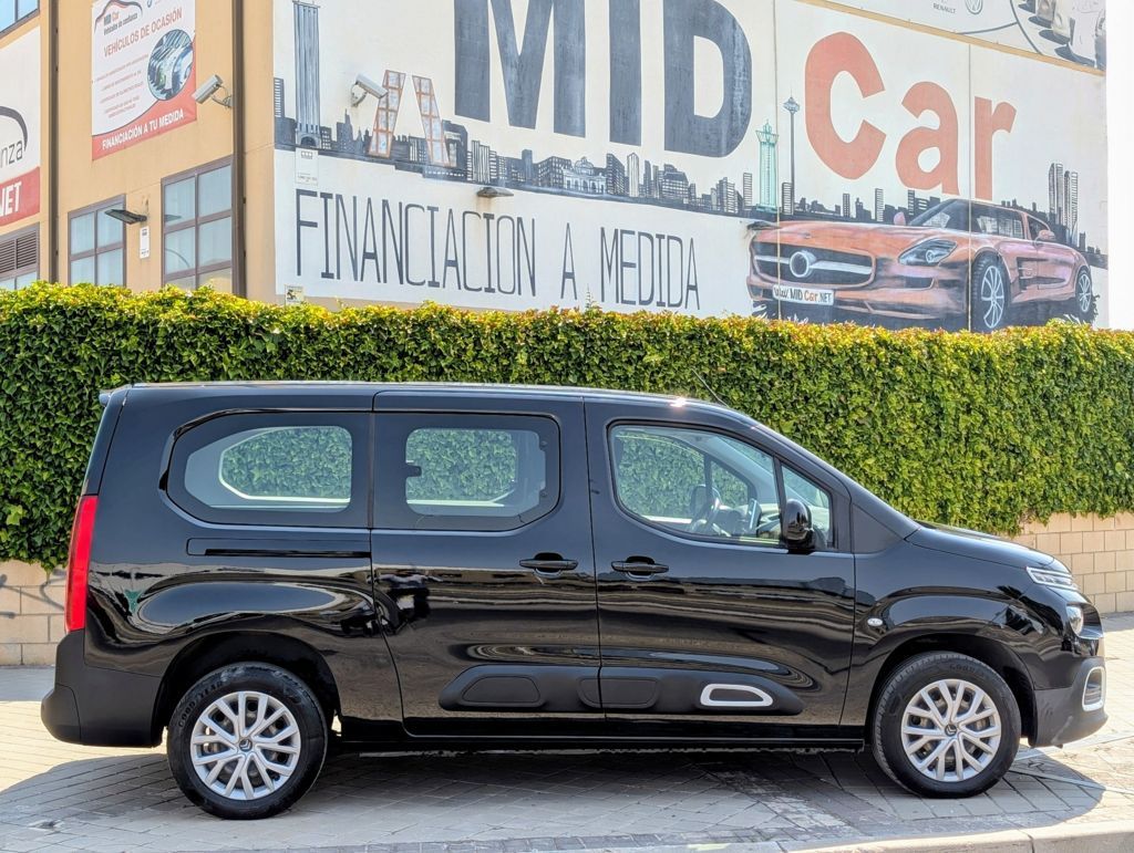 MIDCar coches ocasión Madrid Citroen Berlingo Talla XL 1.5 BlueHDi 130 S&S FEEL monovolumen IVA y Garantía Incl