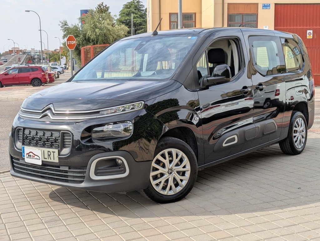 MIDCar coches ocasión Madrid Citroen Berlingo Talla XL 1.5 BlueHDi 130 S&S FEEL monovolumen IVA y Garantía Incl