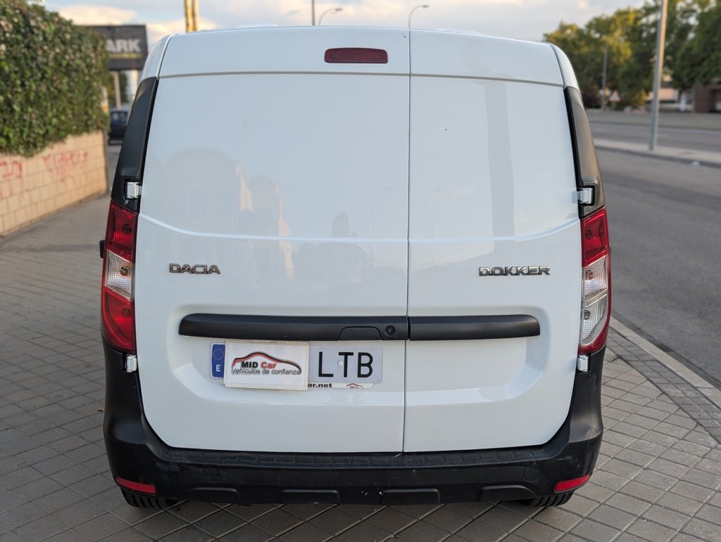 MID Car coches ocasión Madrid Dacia Dokker Van Essential 1.6 110Cv GLP Híbrido ECO IVA y Garantía Incluido Nacional