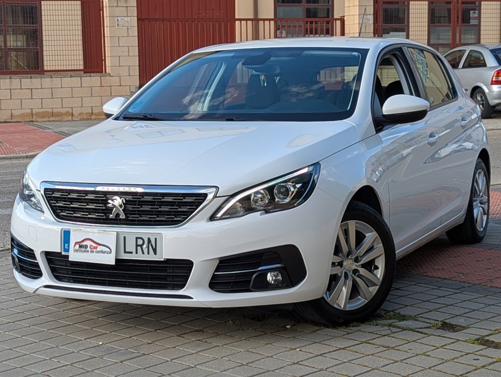 MIDCar coches ocasión Madrid Peugeot 308 Allure BlueHdi Auto S&S EAT8 130Cv Nacional Etiqueta Medioambiental C Garantía e IVA Incl