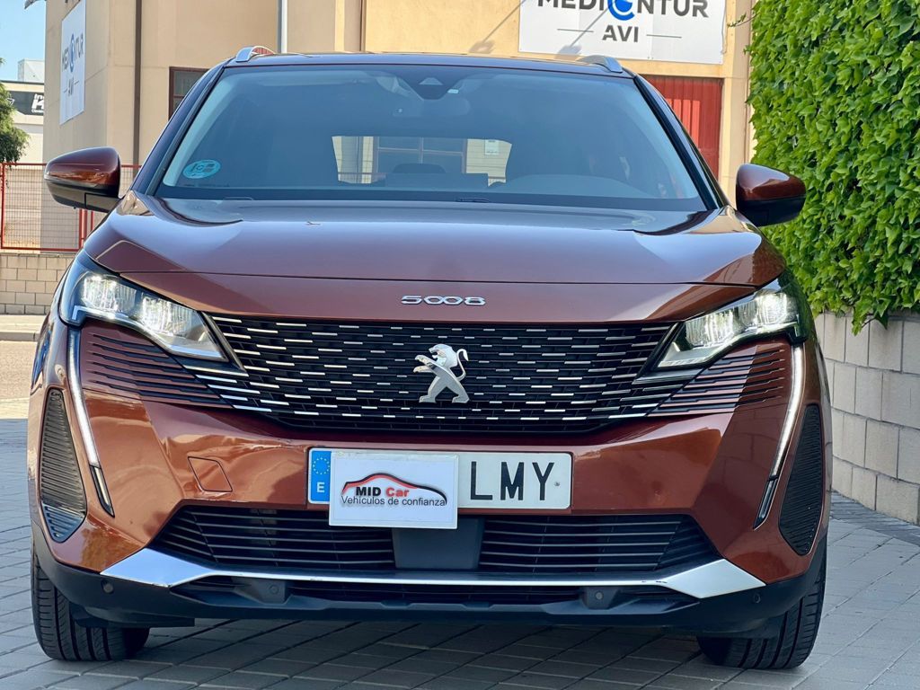 MIDCar coches ocasión Madrid Peugeot 5008 2.0 BlueHDi 180Cv Allure S&S  EAT8, 7 Plazas