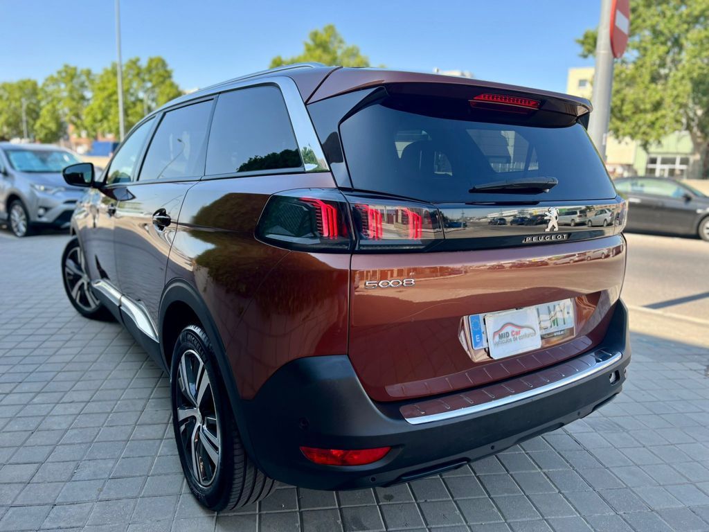 MIDCar coches ocasión Madrid Peugeot 5008 2.0 BlueHDi 180Cv Allure S&S  EAT8, 7 Plazas