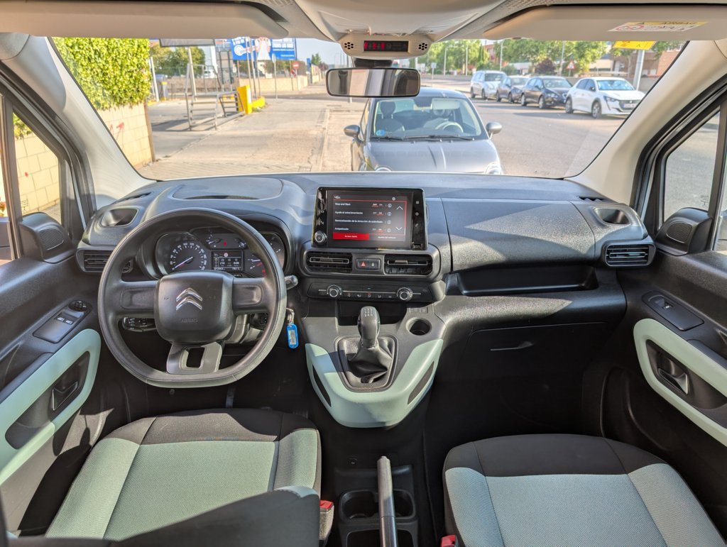 MIDCar coches ocasión Madrid Citroen Berlingo Talla M 1.5 BlueHDi 100 S&S FEEL monovolumen IVA y Garantía Inc Etiqueta Medioambiental C