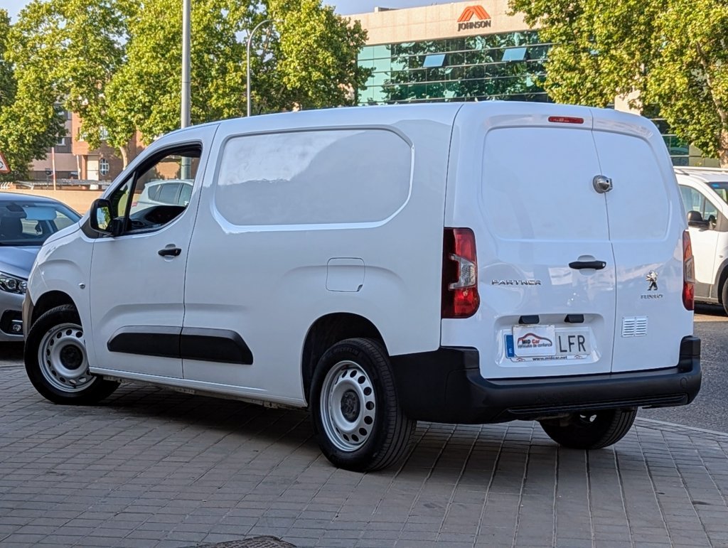 MIDCar coches ocasión Madrid Peugeot Partner Premium Long 1000kG, 1.6BlueHDI 100Cv Etiqueta C