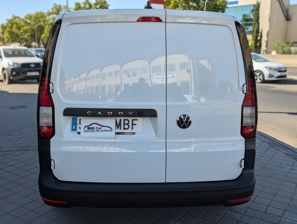 MID Car coches ocasión Madrid Volkswagen Caddy Profesional Maxi Furgón 1.5 TGI GNC Etiqueta ECO IVA y Garantía Incl