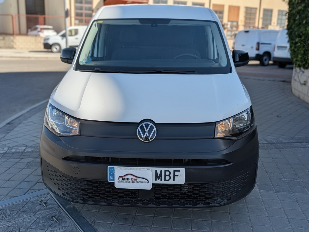 MID Car coches ocasión Madrid Volkswagen Caddy Profesional Maxi Furgón 1.5 TGI GNC Etiqueta ECO IVA y Garantía Incl