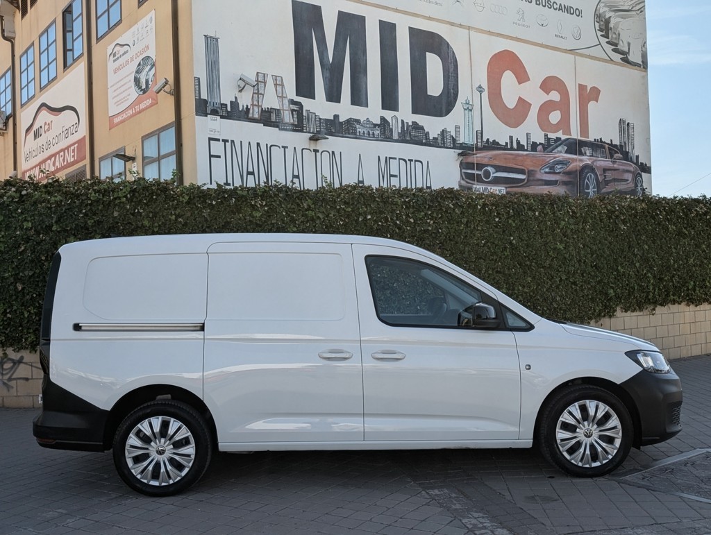 MID Car coches ocasión Madrid Volkswagen Caddy Profesional Maxi Furgón 1.5 TGI GNC Etiqueta ECO IVA y Garantía Incl