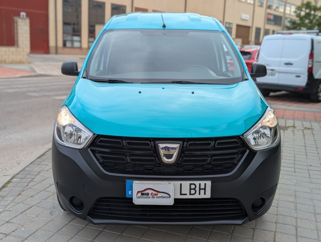 MIDCar coches ocasión Madrid Dacia Dokker Van Essential 1.6 110Cv GLP Híbrido IVA y Garantía Incl Nacional