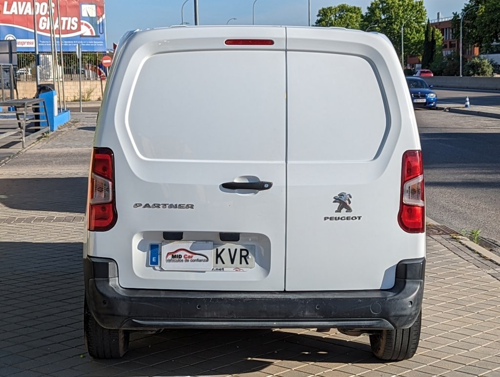 MIDCar coches ocasión Madrid Peugeot Partner Premium 1.6BlueHDI 100Cv 3 Plazas