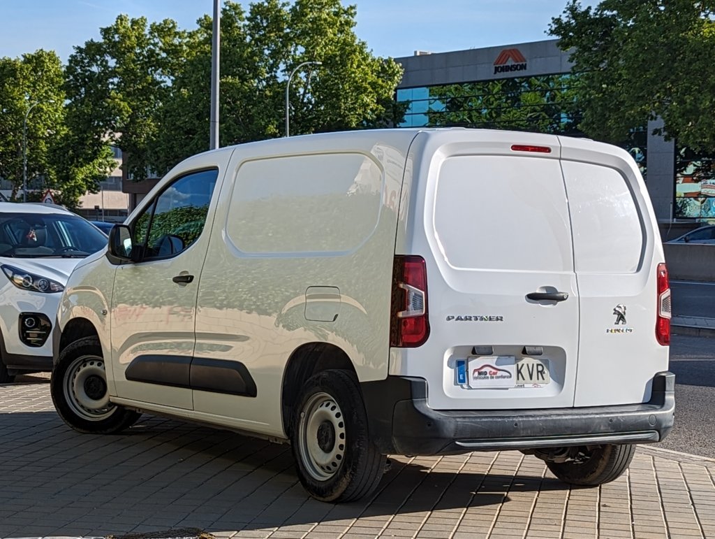 MIDCar coches ocasión Madrid Peugeot Partner Premium 1.6BlueHDI 100Cv 3 Plazas