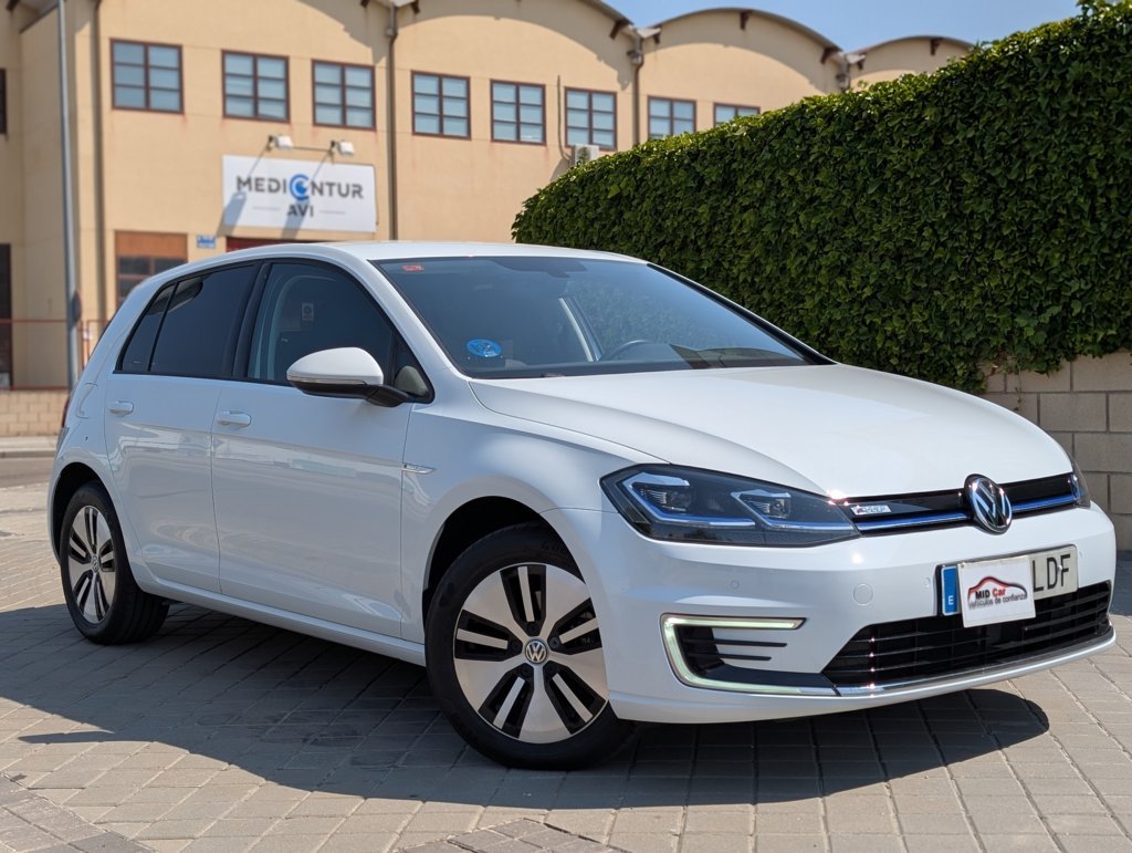 MIDCar coches ocasión Madrid Volkswagen Golf e-Golf ePower 136Cv Etiqueta Medioambiental 0 Emisiones