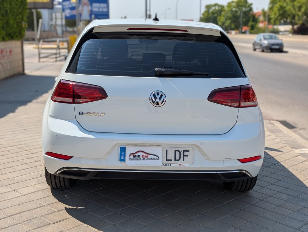 MIDCar coches ocasión Madrid Volkswagen Golf e-Golf ePower 136Cv Etiqueta Medioambiental 0 Emisiones