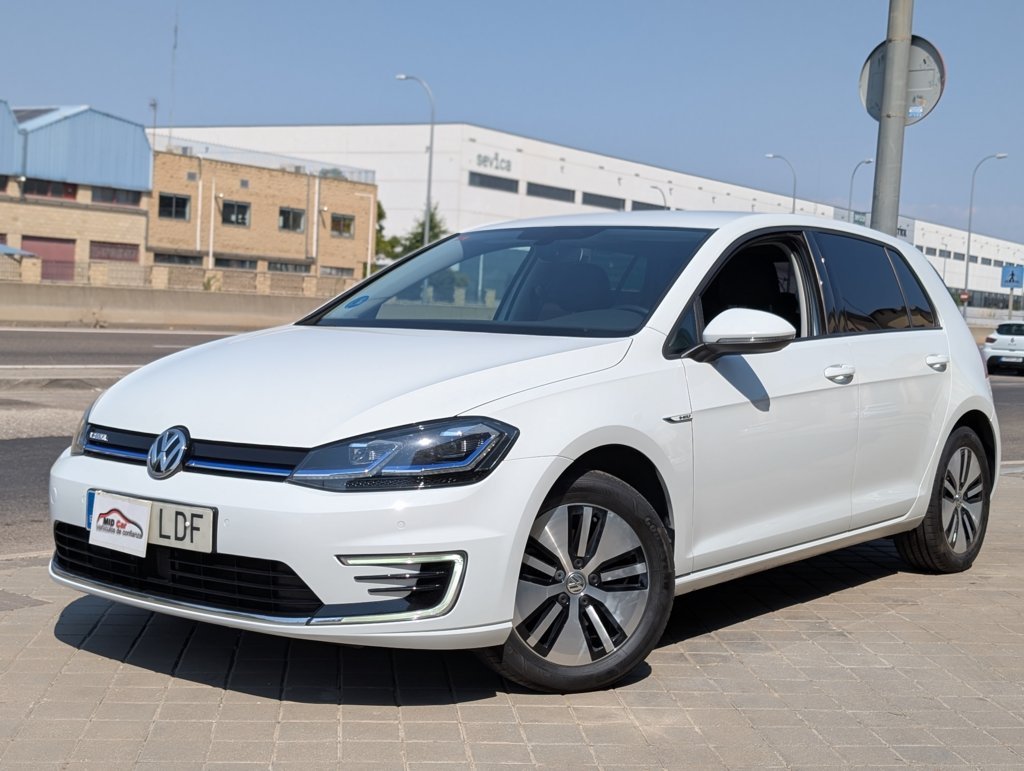 MIDCar coches ocasión Madrid Volkswagen Golf e-Golf ePower 136Cv Etiqueta Medioambiental 0 Emisiones