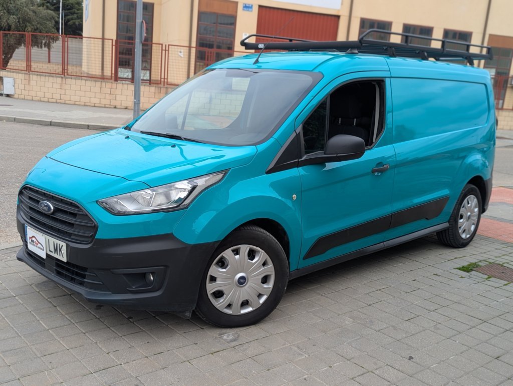 MIDCar coches ocasión Madrid Ford Transit Connect Van 1.5EcoBlue  Trend 210  S&S Trend L2,  6 Vel Etiqueta C IVA y garantía Incl