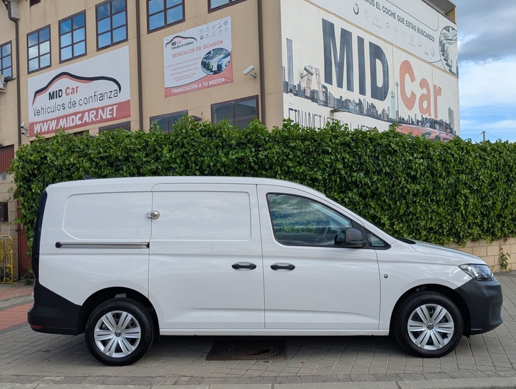MIDCar coches ocasión Madrid Volkswagen Caddy Profesional Maxi Furgón Nuevo Modelo 2.0Tdi 110Cv 6Velocidades IVA y Garantía Incl Etiqueta C