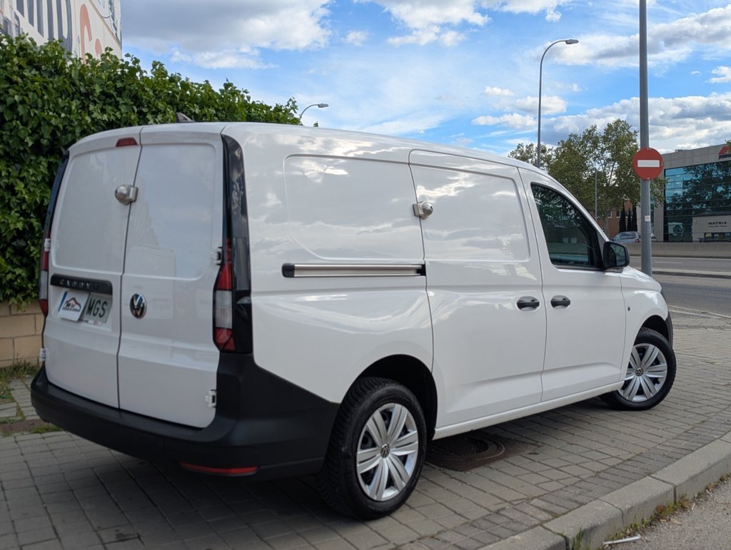 MIDCar coches ocasión Madrid Volkswagen Caddy Profesional Maxi Furgón Nuevo Modelo 2.0Tdi 110Cv 6Velocidades IVA y Garantía Incl Etiqueta C