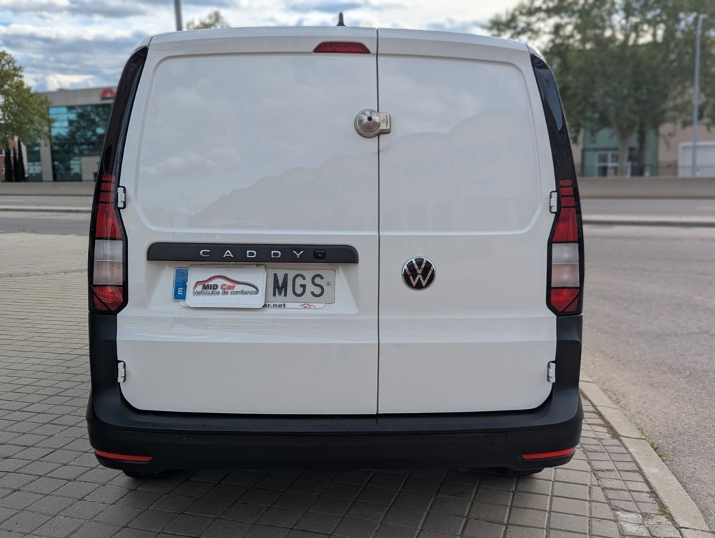 MIDCar coches ocasión Madrid Volkswagen Caddy Profesional Maxi Furgón Nuevo Modelo 2.0Tdi 110Cv 6Velocidades IVA y Garantía Incl Etiqueta C