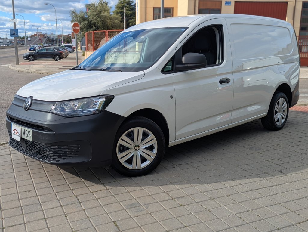 MIDCar coches ocasión Madrid Volkswagen Caddy Profesional Maxi Furgón Nuevo Modelo 2.0Tdi 110Cv 6Velocidades IVA y Garantía Incl Etiqueta C