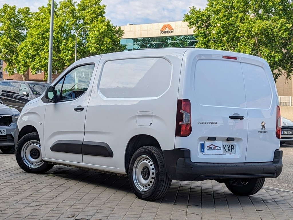 MIDCar coches ocasión Madrid Peugeot Partner Premium 1.6BlueHDI 100Cv 3 Plazas