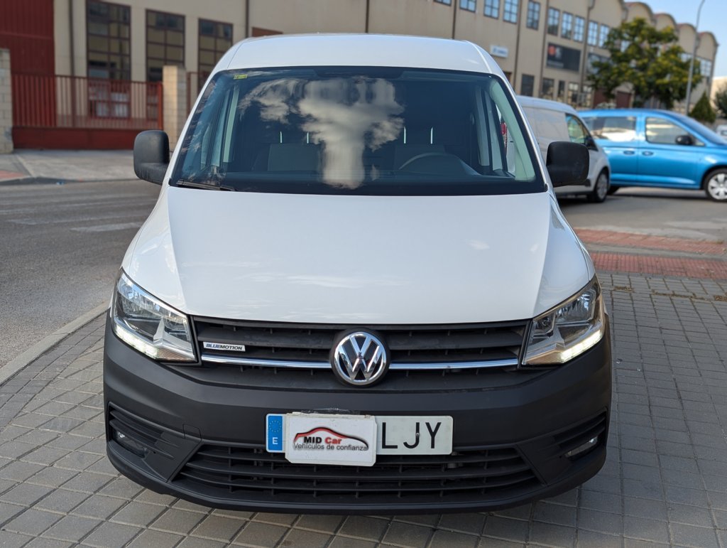 MIDCar coches ocasión Madrid Vw Caddy 1.4TGI GNC Hybrid Etiqueta ECO 110Cv IVA y Garantía Incl Nacional