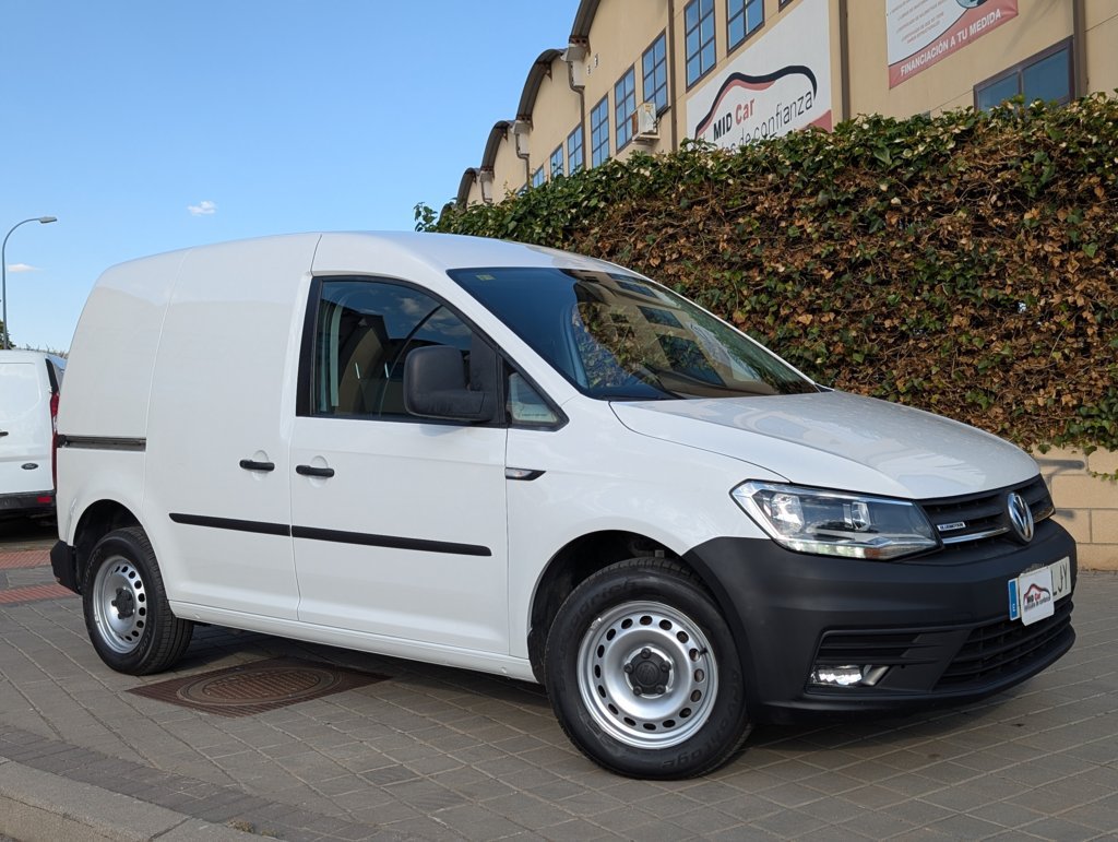 MIDCar coches ocasión Madrid Vw Caddy 1.4TGI GNC Hybrid Etiqueta ECO 110Cv IVA y Garantía Incl Nacional