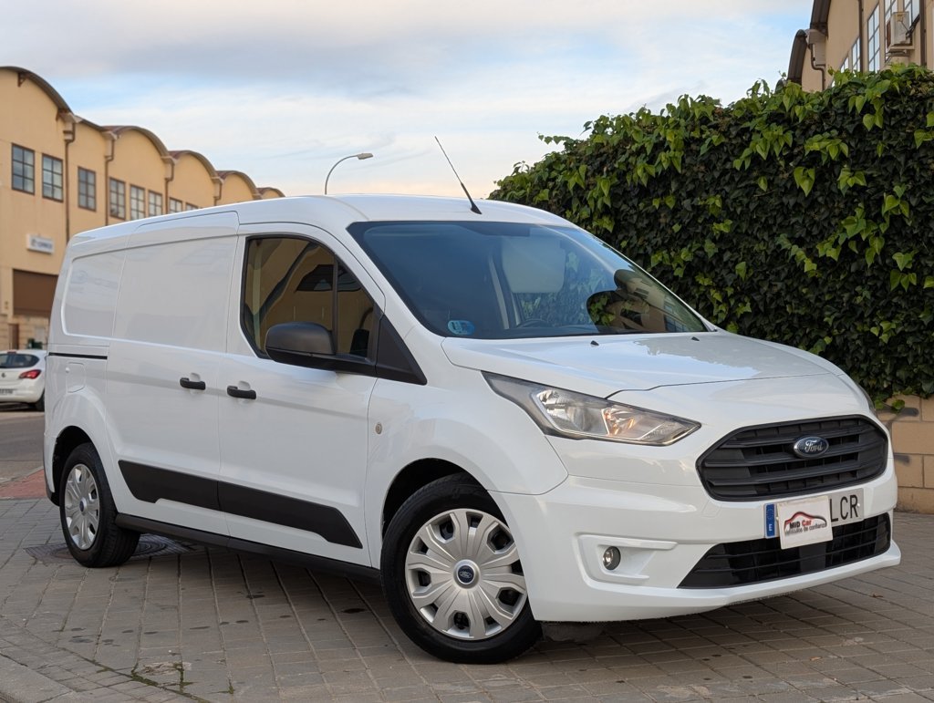 MIDCar coches ocasión Madrid Ford Transit Connect  1.5Tdci Trend 210 L2 4 Puertas Híbrido Diesel y  GLP Etiqueta Medioambiental ECO IVA y Garantía Inc