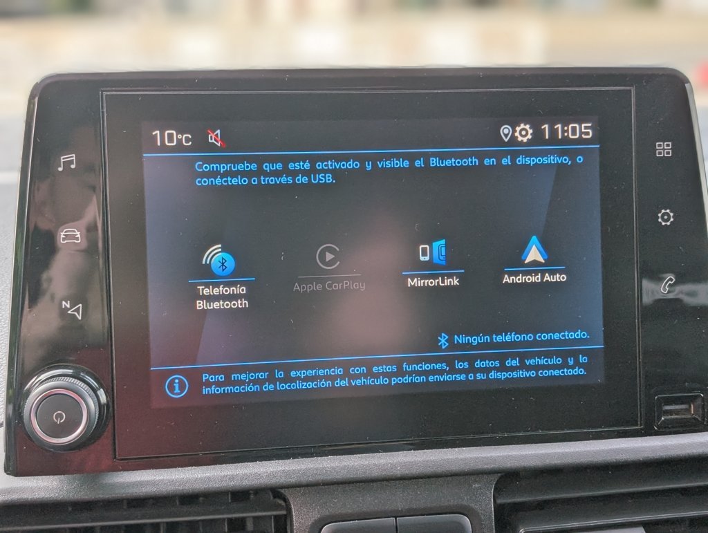 MIDCar coches ocasión Madrid Peugeot Partner Premium 1.6 BlueHDi 100Cv Etiqueta C IVA y Garantía Incl 3 Plazas