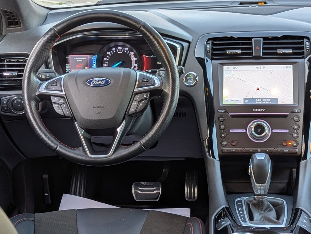 MIDCar coches ocasión Madrid Ford Mondeo 2.0 Híbrido 138kW ST-Line HEV AT SB  Etiqueta medioambiental ECO Nacional 1Dueño con IVA y Garantía