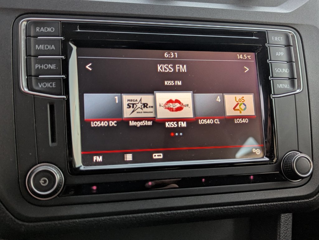 MIDCar coches ocasión Madrid Volkswagen Caddy Profesional Kombi 1.4 TGI/ GNC  BM 4 Puertas 110Cv Etiqueta ECO IVA Incl