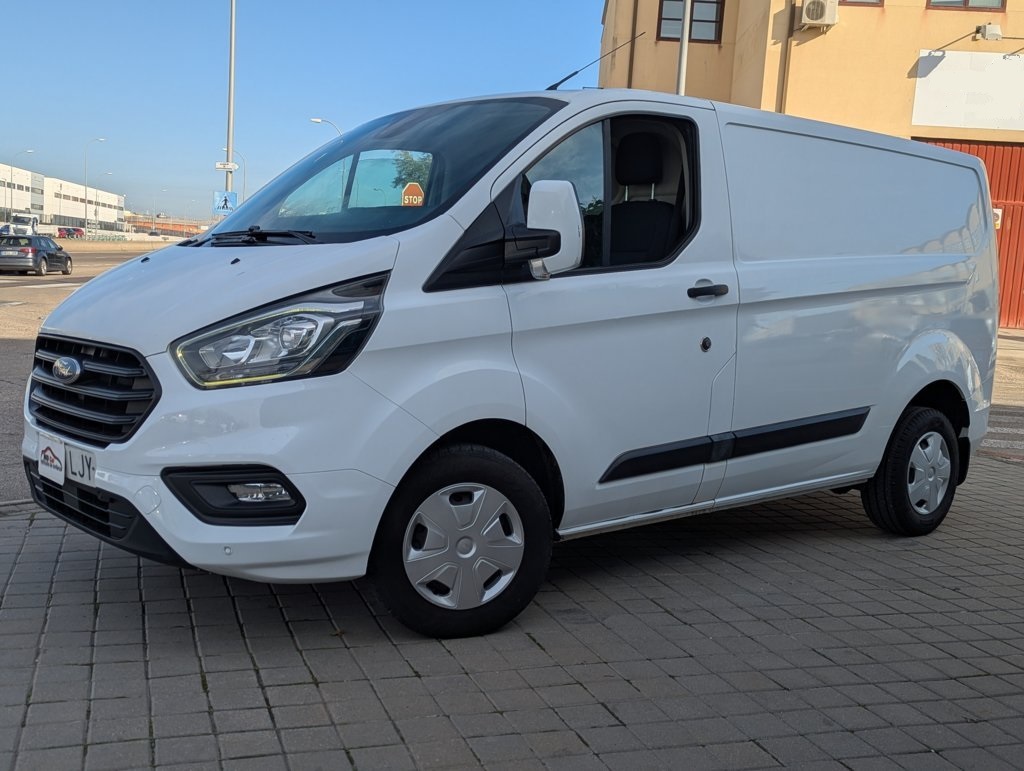 MIDCar coches ocasión Madrid Ford Transit Custom Van 2.0 TDCI 130Cv 280 L1 MHEV Etiqueta ECO IVA y Garantía Incl