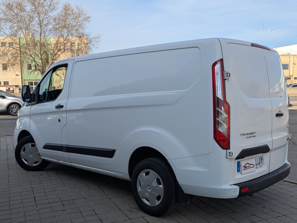 MIDCar coches ocasión Madrid Ford Transit Custom Van 2.0 TDCI 130Cv 280 L1 MHEV Etiqueta ECO IVA y Garantía Incl